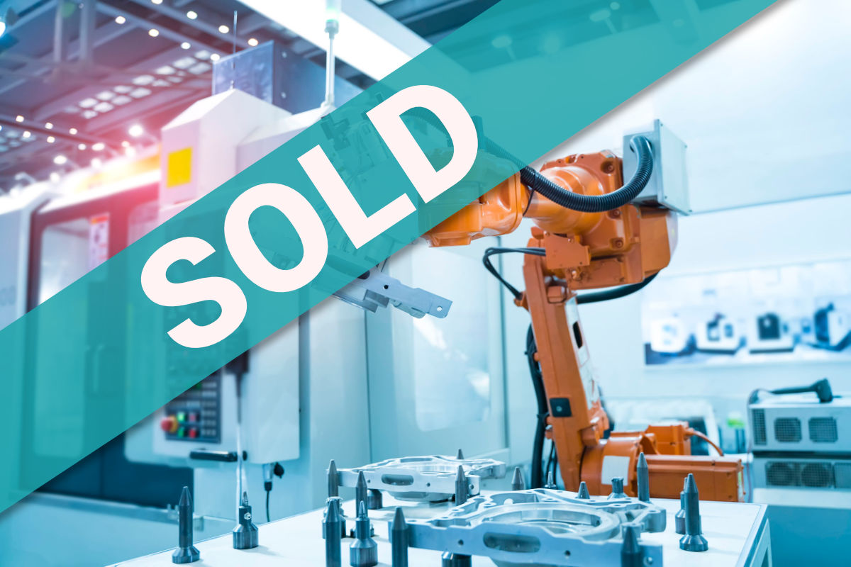 CNC and Robotic Machined Component Manufacturer Sold