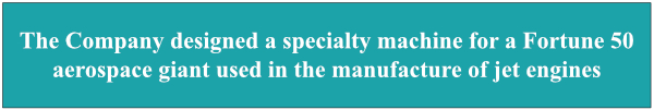 defense contractor machine manufacturer