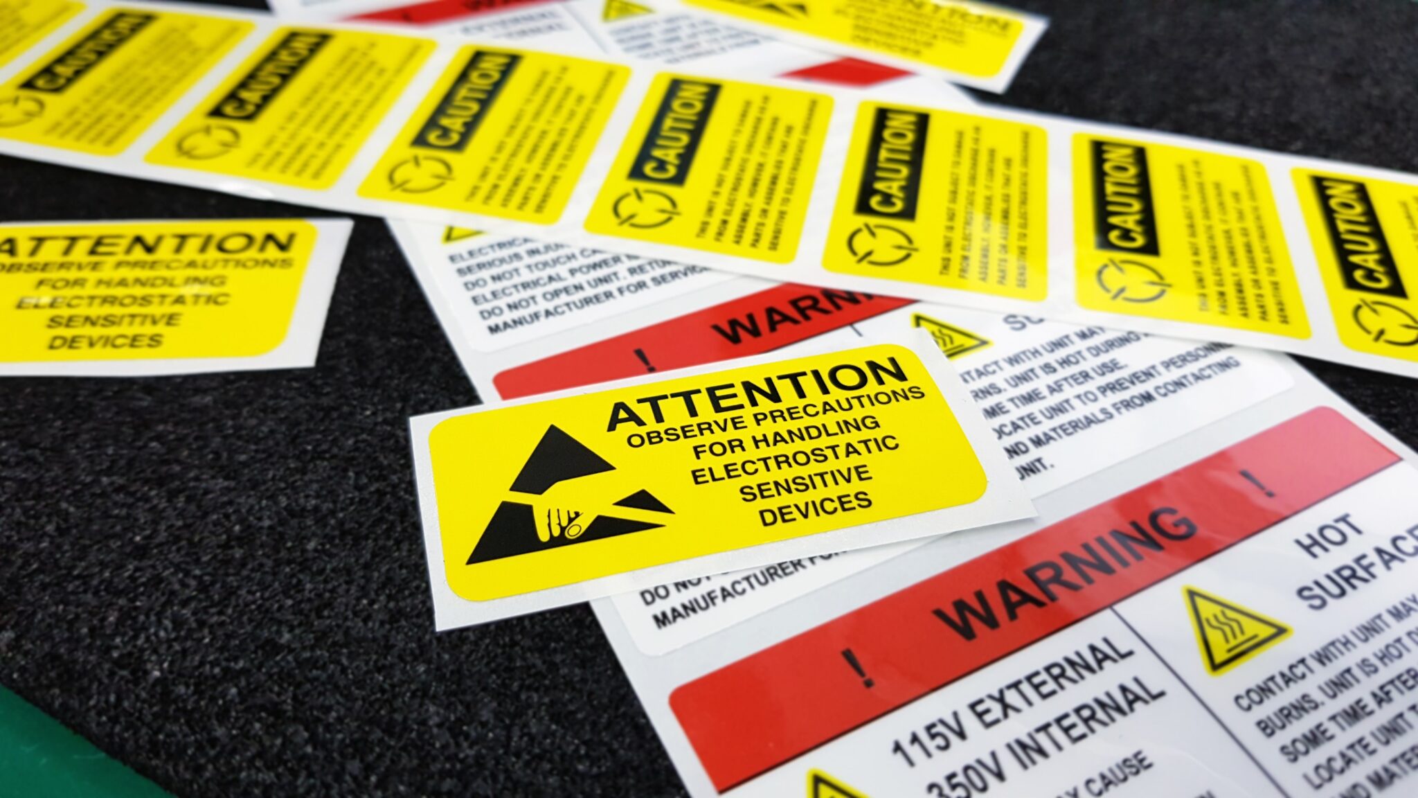 Custom harsh environment sign, labels, & tag manufacturer