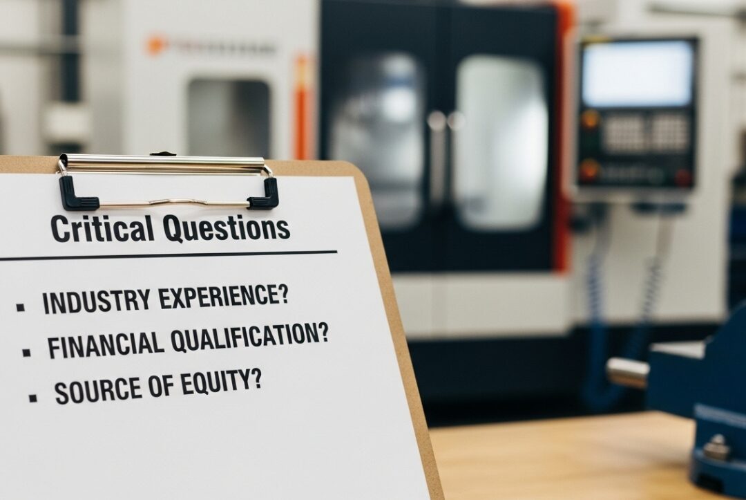 Critical Questions to Ask Someone Who Wants to Buy Your Manufacturing Company